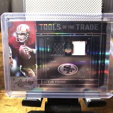 2010 Absolute Steve Young Tools Of The Trade Prime Dual Patch /50 JOGO USADO!!️ comprar usado  Enviando para Brazil