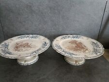 Paire assiettes pied d'occasion  Hyères