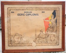Rare grand diplôme d'occasion  Vittel