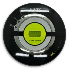 Sony CD Walkman D-EJ100 Portátil Discman G-Protection Mega Bass Preto Verde TESTE, usado comprar usado  Enviando para Brazil