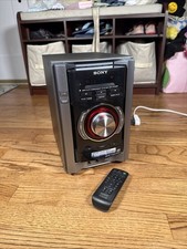 Usado, Sony MHC-EC98P Mini Sistema de Componentes Hi-Fi Reprodução de CD-R/RW e Rádio com Controle Remoto comprar usado  Enviando para Brazil