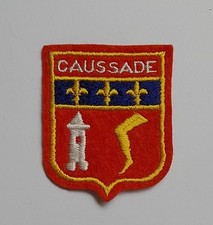 Ecusson brodé caussade d'occasion  Andelot-Blancheville