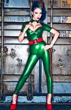 Latex military catsuit gebraucht kaufen  Sinsheim