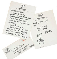 Keith haring. lettre d'occasion  Lyon III