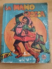 tex n 1 mano rossa usato tex n 1 mano rossa usato Vaiano Cremasco