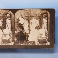 Victorian risque stereoview for sale  TELFORD