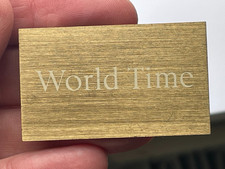 Identificador de relógio genuíno Patek Philippe dealers display hora mundial PP12 comprar usado  Enviando para Brazil