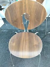 1 cadeira STUA GLOBUS madeira compensada em moldura cromada por Jesus Gasca Contemporary comprar usado  Enviando para Brazil