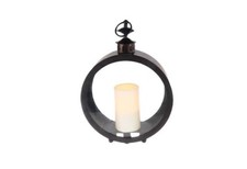 Lanterna Home Reflections Circle sem chama com temporizador NOVA comprar usado  Enviando para Brazil