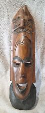 Masque africain bois d'occasion  Brienon-sur-Armançon
