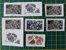 Timbres oblitérés fleurs d'occasion  Marseille V