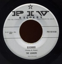 HEAR - Rare Pop Exotica 45 - The Leaders - Kashmir - PIV Records # PIV-1014 comprar usado  Enviando para Brazil
