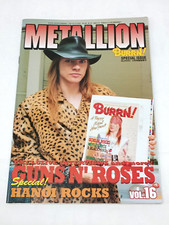 Usado, Metallion Vol.16 2002 Burrn Magazine Special Issue GUNS N' ROSES HANOI ROCKS comprar usado  Enviando para Brazil