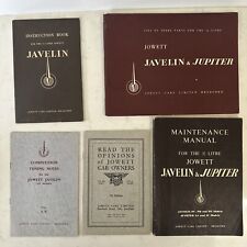 Jowett javelin maintenance for sale  LEIGH-ON-SEA
