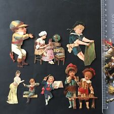 Chromos antique characters d'occasion  Expédié en Belgium