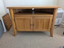 Oak corner unit for sale  NORWICH