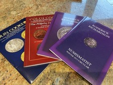 Numismatic catalogues 4 for sale  BIGGLESWADE