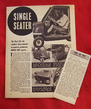 Peel microcar 1964 for sale  DUNSTABLE