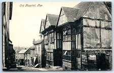 Usado, Cartão postal Rye Sussex England Old Hospital comprar usado Usado, Cartão postal Rye Sussex England Old Hospital comprar usado  Enviando para Brazil