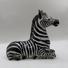 Estatueta de zebra vintage escultura listrada preta e branca feita na Itália decoração MCM comprar usado Estatueta de zebra vintage escultura listrada preta e branca feita na Itália decoração MCM comprar usado  Enviando para Brazil