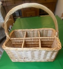 Vintage wicker picnic for sale  KESWICK