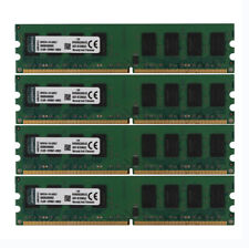 Kingston 4pcs 2GB PC2 6400U 2RX8 DDR2 800MHz memória RAM DIMM desktop 240pin comprar usado  Enviando para Brazil