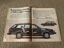 Usado, Vintage 1984 Volkswagen Quantum Wagon Print Ad 1980s comprar usado  Enviando para Brazil