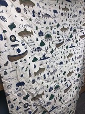 lobster shower curtain for sale  West Farmington