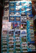 Bury programmes for sale  MANCHESTER