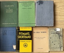 Vintage school books for sale  CHELMSFORD