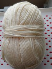 Cream knitting wool for sale  LIVERPOOL