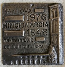1976 medaglia placca usato  Porto Mantovano