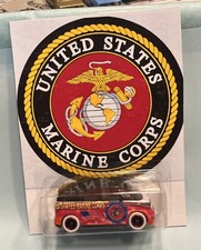 Hot Wheels Volkswagen ID Buzz Van fuzileiros navais dos EUA pilotos reais adicionados!! comprar usado  Enviando para Brazil