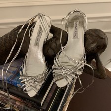 SANDÁLIAS EMME UNO PRATA 7,5 FEITAS NA ITÁLIA VERO CUOIO VER TODAS AS FOTOS comprar usado SANDÁLIAS EMME UNO PRATA 7,5 FEITAS NA ITÁLIA VERO CUOIO VER TODAS AS FOTOS comprar usado  Enviando para Brazil