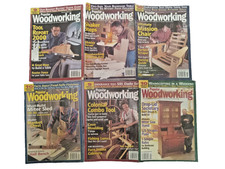 Magazines Lot VTG  Popular Woodworking w/ furniture plans woodworking tips comprar usado  Enviando para Brazil