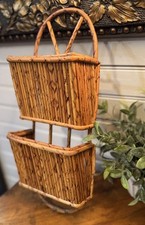 Vintage burnt bamboo for sale  Saint Amant