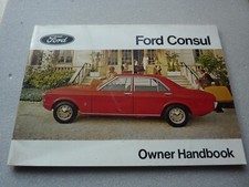 Ford consul owners for sale  ILKESTON