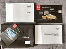 ORIGINAL NISSAN JUKE 2014-2019 PROPIETARIOS MANUAL AUDIO MANUAL PAQUETE BILLETERA segunda mano  Embacar hacia Argentina