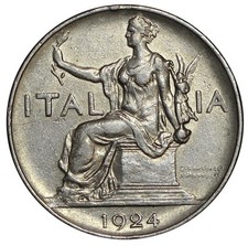 1924 regno italia usato  Italia