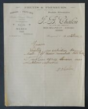 Facture bourganeuf 1932 d'occasion  Nantes-