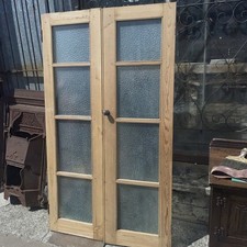 Pair glazed alcove for sale  UK