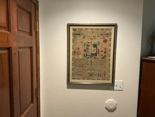 Antique 1872 sampler for sale  Hillsboro