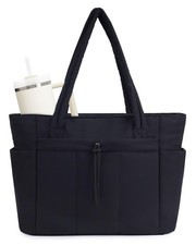 Borsa tote puffer usato  Spedire a Italy