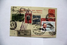 CARTOLINA COMMEMORATIVA 70° ANNIVERSARIO VOLO DIRETTO ROMA-BUENOS AIRES (F3757) comprar usado  Enviando para Brazil