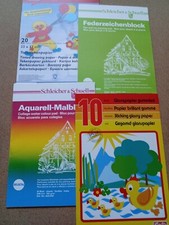 Zeichen bastelpapier aquarell gebraucht kaufen  Münster