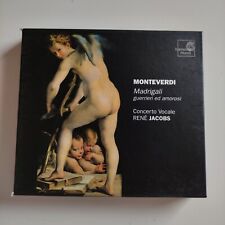 Monteverdi madrigali cofanetto usato  Mordano