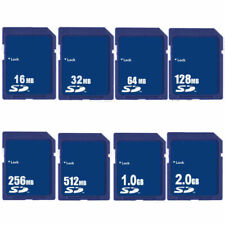 32MB 64MB 128MB 256MB 512MB 1GB 2GB SD Card Secure Digital Flash Memory Card, usado comprar usado  Enviando para Brazil