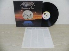 Anthrax - Persistence Of Time 1991 KOREA Vinyl LP W/Insert & NO BARCOD comprar usado  Enviando para Brazil