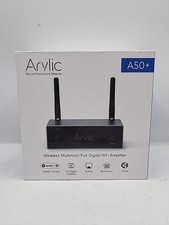 Arylic A50+ Wireless Multi-Room Streaming Amplificador HiFi com WiFi, Bluetooth, USB comprar usado  Enviando para Brazil