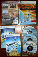 Microsoft Flight Simulator X Gold Edition (Professional+Acceleration) PC DVD-ROM comprar usado  Enviando para Brazil